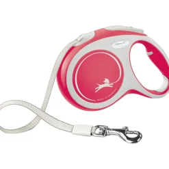 Trixie flexi New COMFORT Gurt rot Größe L 5 m