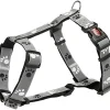 Trixie Geschirr Silver Reflect M-L