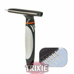 Trixie Langhaar-Metallstriegel 10×15cm