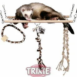 Trixie Nager Hängebrücke für Frettchen 35×15cm