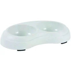 Trixie Napf doppelt Kunststoff schwer 2×0,2l