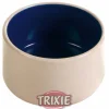 Trixie Napf Keramik creme/blau 100ml/ø7cm