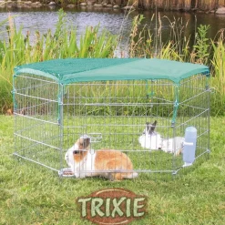Trixie natura Freilauf Netz mit Sonnenschutz