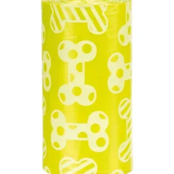 Trixie Pick Up Hundekotbeutel gelb 4 Rollen á 20