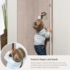 Türstopper transparent