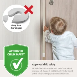 Türstopper transparent