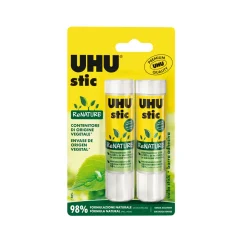 UHU Klebestift stic ReNATURE 2 x 21 g