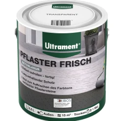 Ultrament Pflasterfarbe Pflaster-Frisch 2,5 l transparent