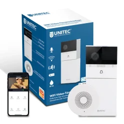 Unitec WIFI Türkamera Smart inkl. Funkgong