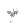 Unitec Befestigungssockel 19x19 mm, m. Kabel-
