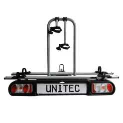 Unitec Fahrrad-Kupplungsträger Alu Atlas für 2 Fahrräder