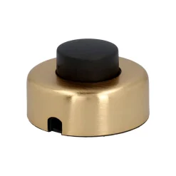 Unitec Fuss-Tretschalter 1pol 1A 250V messing