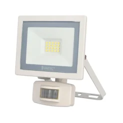 Unitec LED Wandstrahler mi Bewegungsmelder 10W 800lm weiss