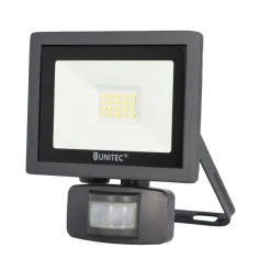Unitec LED Wandstrahler mit Bewegungsmelder 10W 800lm anthrazit