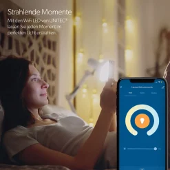 Unitec WIFI LED-Leuchtmittel Smart GU10 3,5W RGB CCT dimmbar