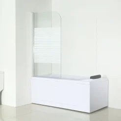 Valblue Badewannenfaltwand 1-teilig alu-chrom