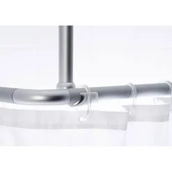 Valblue Deckenstütze für 25 mm Duschgestänge 55 cm eloxal Aluminium