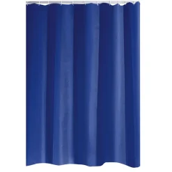Valblue Duschvorhang Universal Folie 240 x 180 cm ultramarinblau
