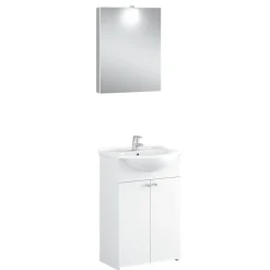 Valblue Badmöbel-Set Malibu weiß