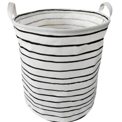 Valblue Badorganizer 4-teilig Streifen schwarz-weiß