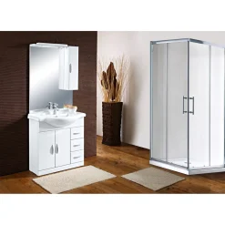 Valblue Eckdusche Quadra für Duschwanne