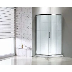 Valblue Runddusche Ronda für Duschwanne mit 550 mm Radius chromoptik