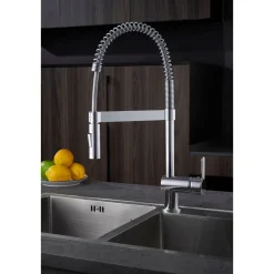 Valblue Spiralfeder Spültischarmatur Namur chrom