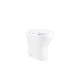 Valblue Spülrandloses Stand WC-Set erhöht und 7 cm 3-tlg