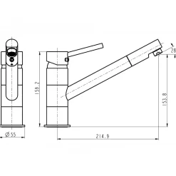 Valblue Spültischarmatur Lyon