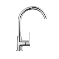 Valblue Spültischarmatur Lima 2.0 chrom schwenkbarer Auslauf Wassersparkartusche