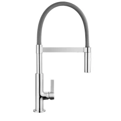 Valblue Spültischarmatur Noto chrom/ grau