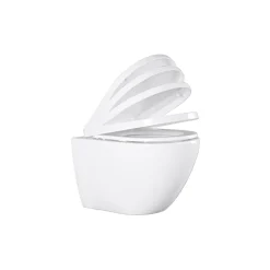 Valblue verkürztes randloses WC-Set 3 teilig