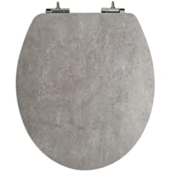 Valblue WC-Sitz Betonoptik mit Absenkautomatik