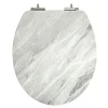 Valblue WC-Sitzhell marmoriert mit Absenkautomatik