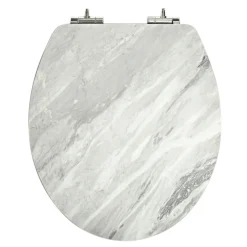 Valblue WC-Sitzhell marmoriert mit Absenkautomatik