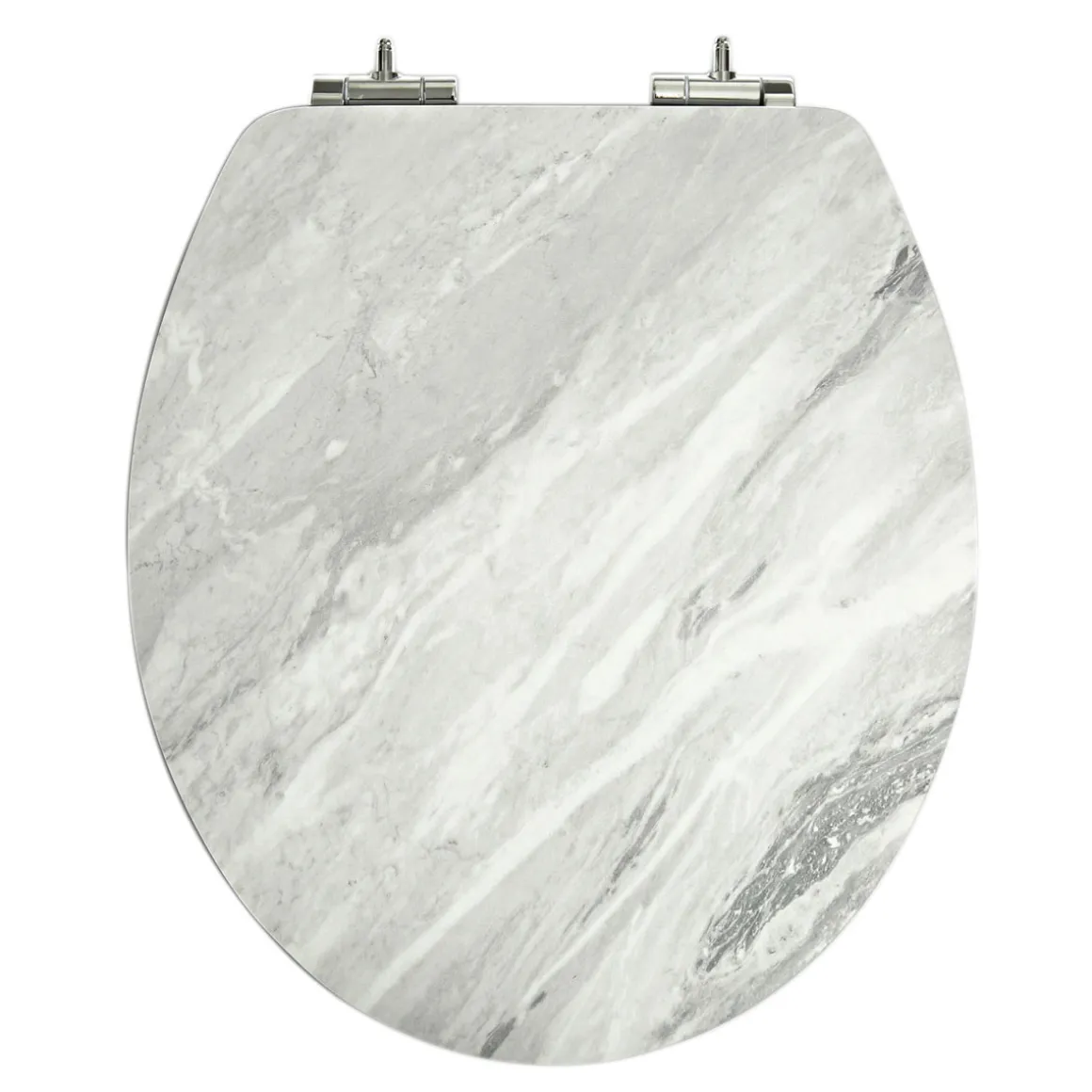 Valblue WC-Sitzhell marmoriert mit Absenkautomatik