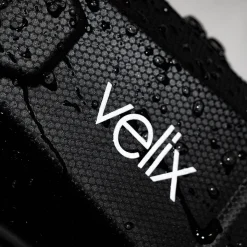 Velix Lenkertasche Zubehör Tasche für Lenker L30 cm mit Haltebändern Schwarz