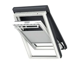 Velux Solar-Rollladen SSL CK04 0000S Aluminium Dunkelgrau
