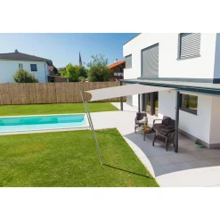 Viereck-Segel Cannes 3 x 3 m grey