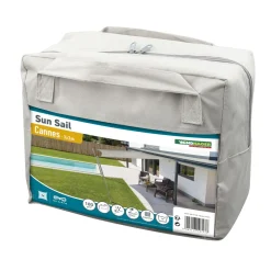 Viereck-Segel Cannes 3 x 3 m grey