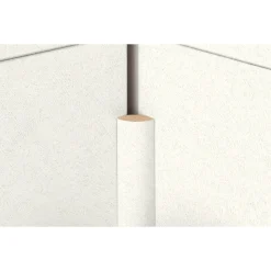 Viertelstab weiß Struktur 2,6 m