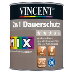 Vincent Holzschutz 2in1 Dauerschutz MIX IT! 0,75 l