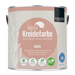 Vincent Natura Kreidefarbe Rouge matt 2,5 L