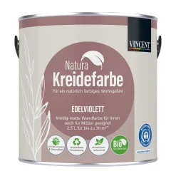 Vincent Natura Kreidefarbe Edelviolett matt 2,5 L