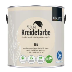 Vincent Natura Kreidefarbe Ton matt 2,5 L