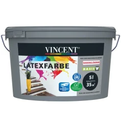 Vincent Wandfarbe Latexfarbe Mix It seidenglänzend 5 L