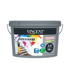 Vincent Wandfarbe Latexfarbe Mix It seidenglänzend 2,5 L