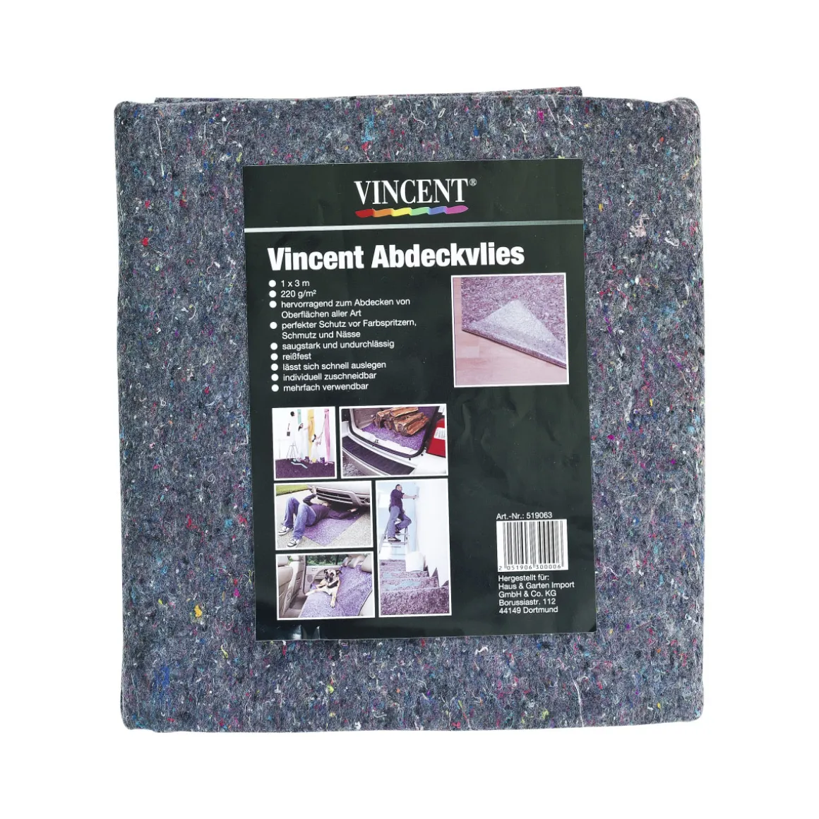 Vincent Abdeckvlies 3 m²