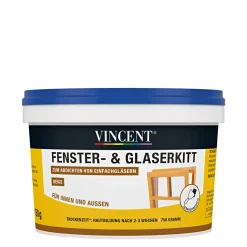 Vincent Fenster- und Glaserkitt 0,75 kg