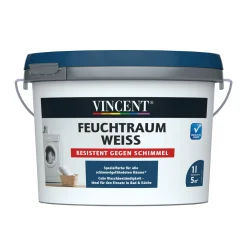 Vincent Feuchtraum Weiss Seidenmatt 1 L
